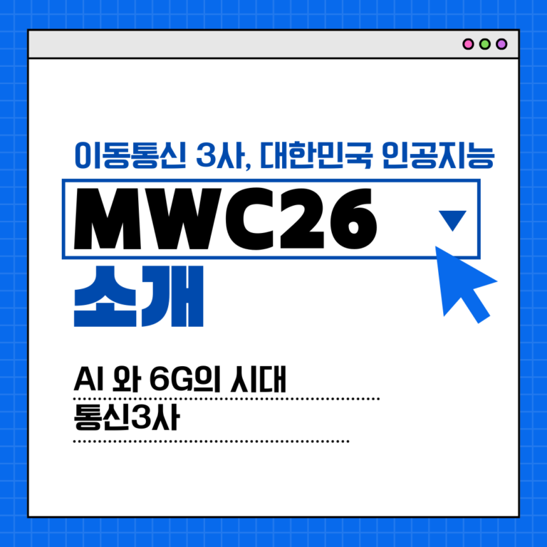 MWC26: AI·6G 시대, 당신이 알아야 할 최신 스마트폰 트렌드 총정리